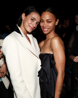 Laysla De Oliveira and Zoe Saldana @ BroadwayWorld Laysla De Oliveira and Zoe Saldana Photo