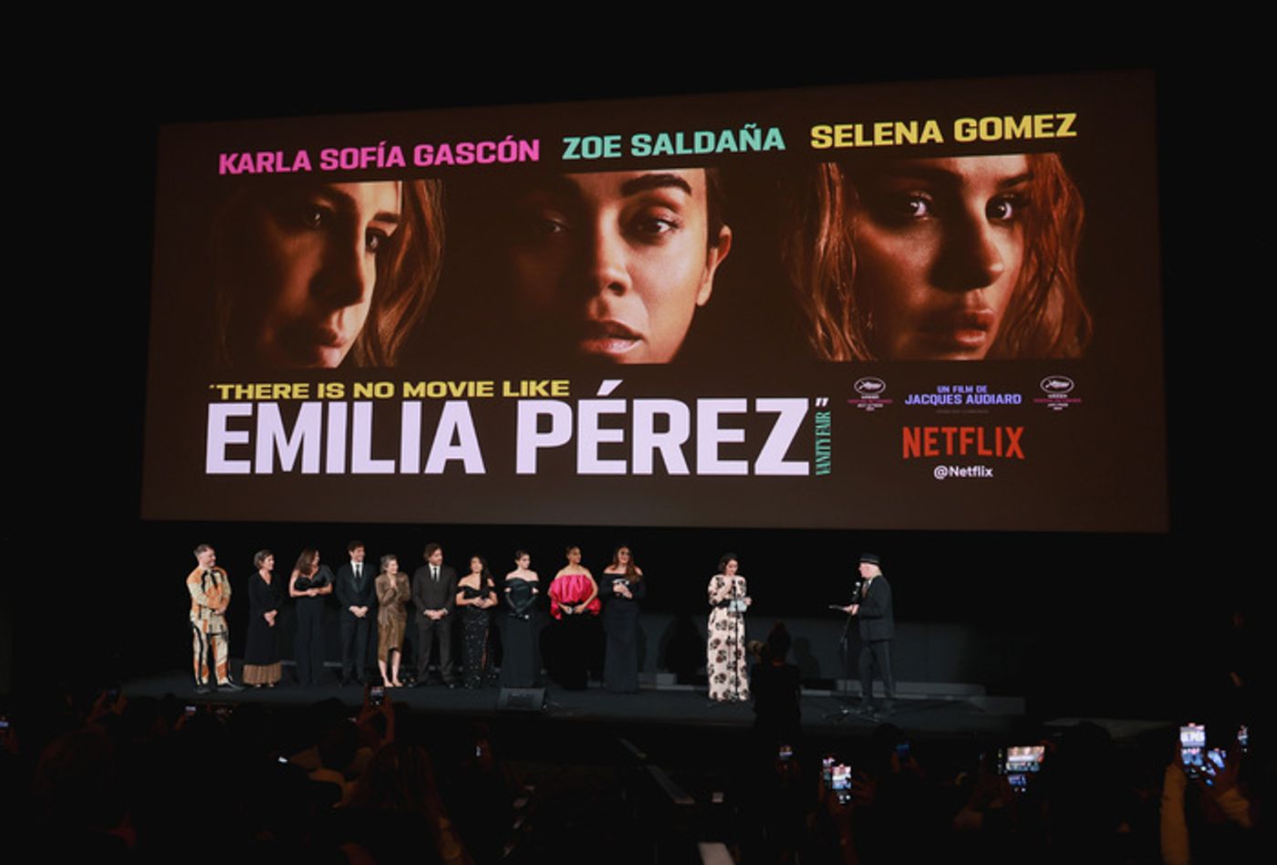 Photos: Josh Gad, Selena Gomez, & More at EMILIA PEREZ Los Angeles Premiere  Image