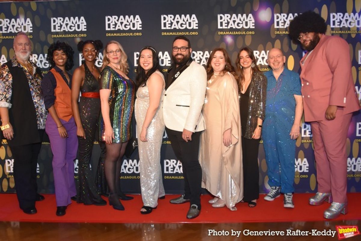 Members of the Drama League Staff that includes- Gabriel Stalin-Shanks, Malaikia Sims-Winfrey, Z. Jones, Bevin Ross, Bernadette Norman, Andrew Coopman, Helen O'Rourke, Julia Leone, Mike Teele and Nilan at 