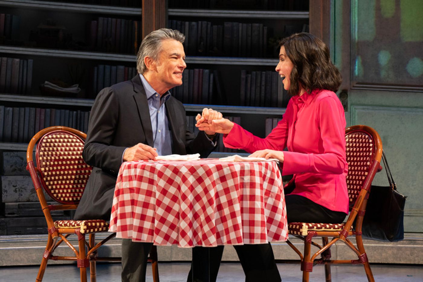 Photos & Video: LEFT ON TENTH Starring Julianna Margulies & Peter Gallagher  Image