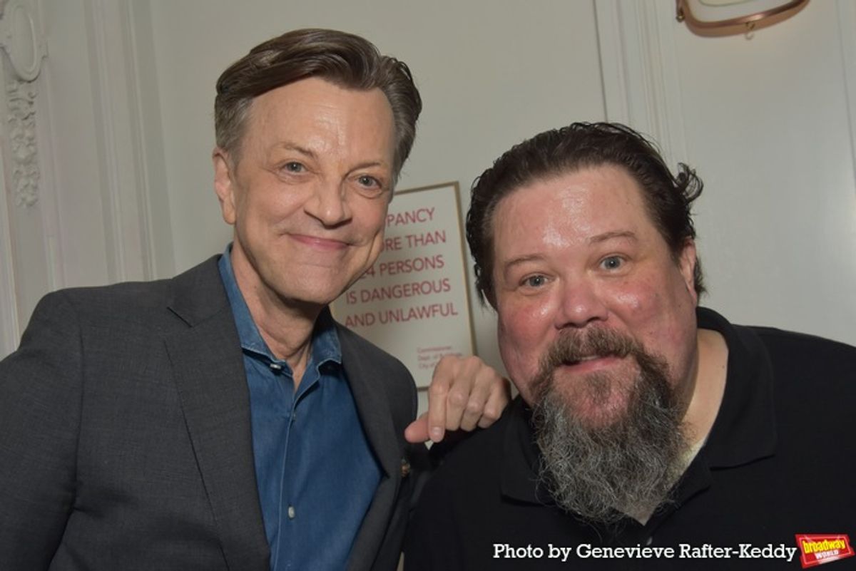 Jim Caruso and Justin Squigs Robertson at 