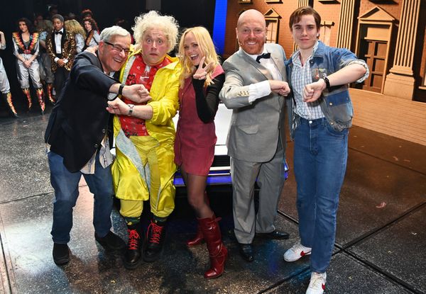 Bob Gale, Lee Ormsby, Emma Bunton, Leigh Francis aka Keith Lemon, and Vasco Emauz  Photo