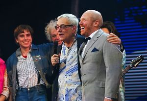 Vasco Emauz, Lee Ormsby, Bob Gale and Leigh Francis aka Keith Lemon Photo