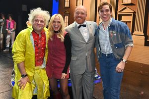 Lee Ormsby, Emma Bunton, Leigh Francis aka Keith Lemon, and Vasco Emauz Photo