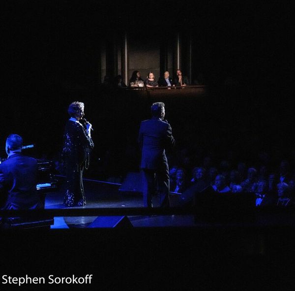 Andrea Marcovicci & Jeff Harner, Charles Strouse in the Box Photo