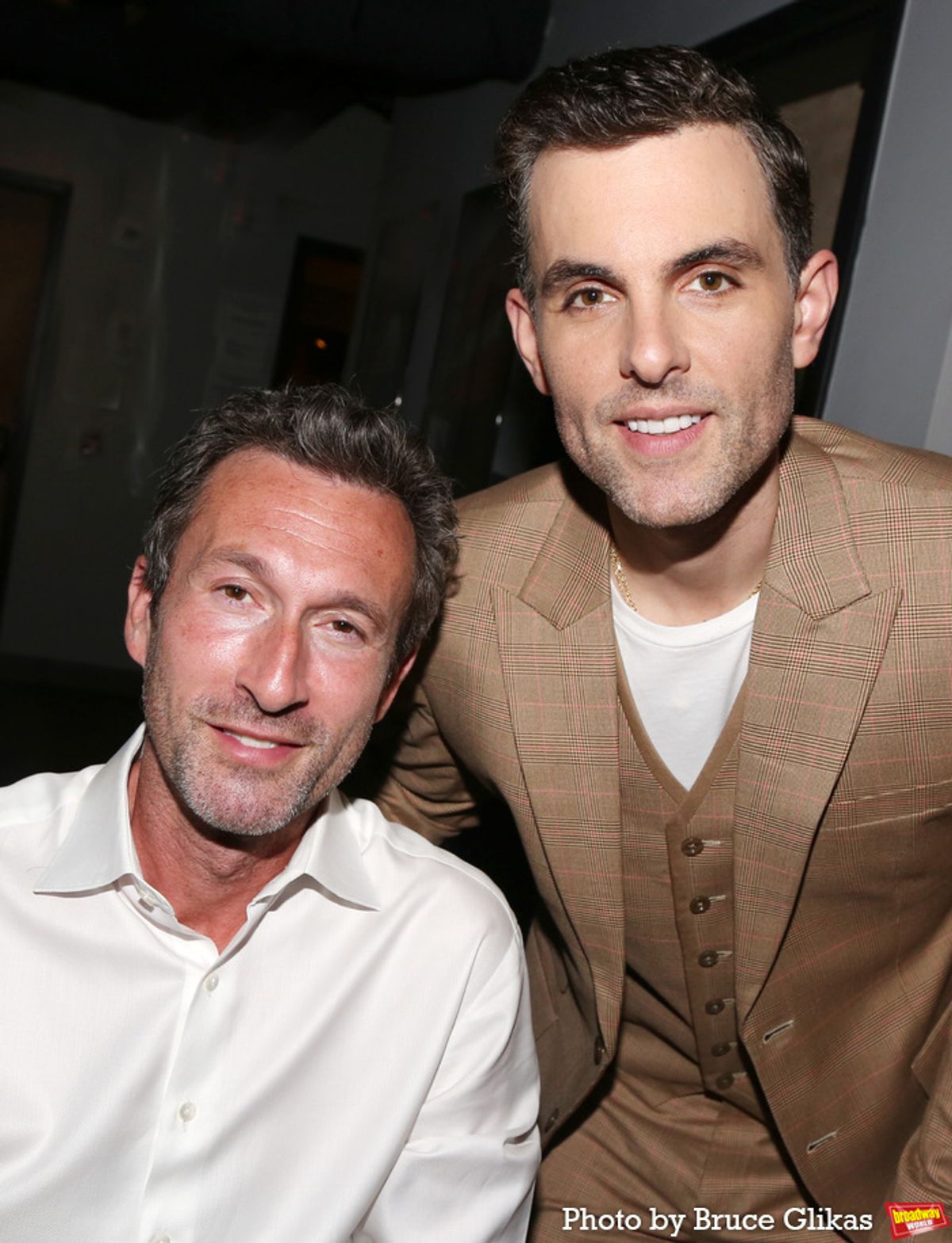 Aaron Lazar and Zak Resnick at 