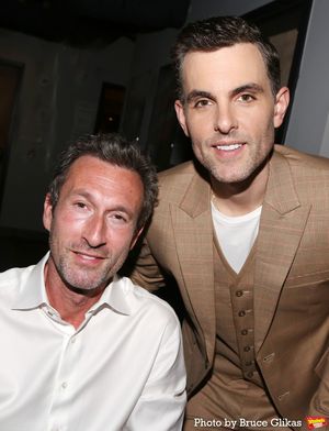 Aaron Lazar and Zak Resnick @ BroadwayWorld Aaron Lazar and Zak Resnick Photo