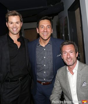 Andrew Rannells, Director Michael Berresse and Aaron Lazar @ BroadwayWorld Andrew Rannells, Director Michael Berresse and Aaron Lazar Photo