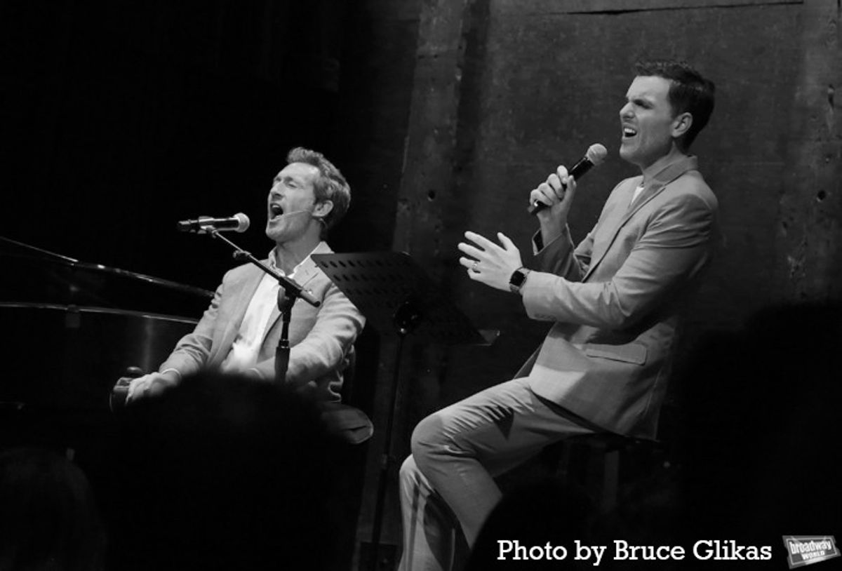 Aaron Lazar and Zak Resnick at 