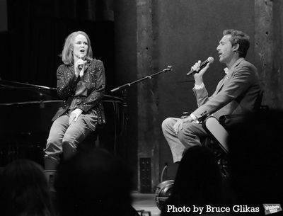 Kate Baldwin and Aaron Lazar Photo