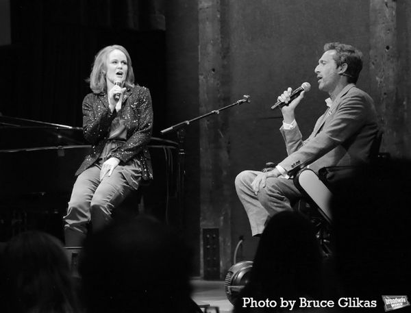 Kate Baldwin and Aaron Lazar Photo