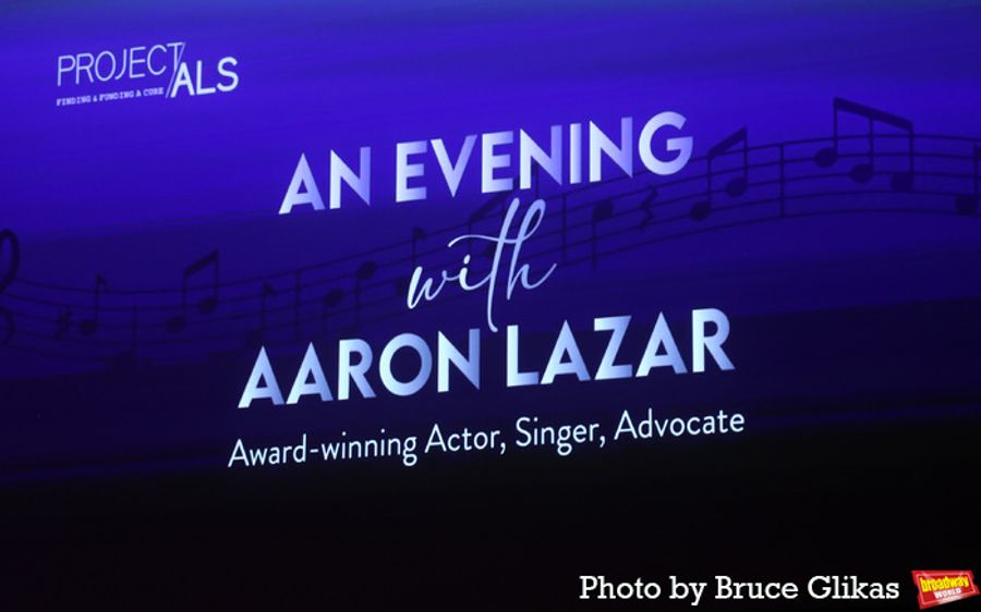 Photos: Sara Bareilles, Kate Baldwin, and More at AN EVENING WITH AARON LAZAR For Project ALS Image