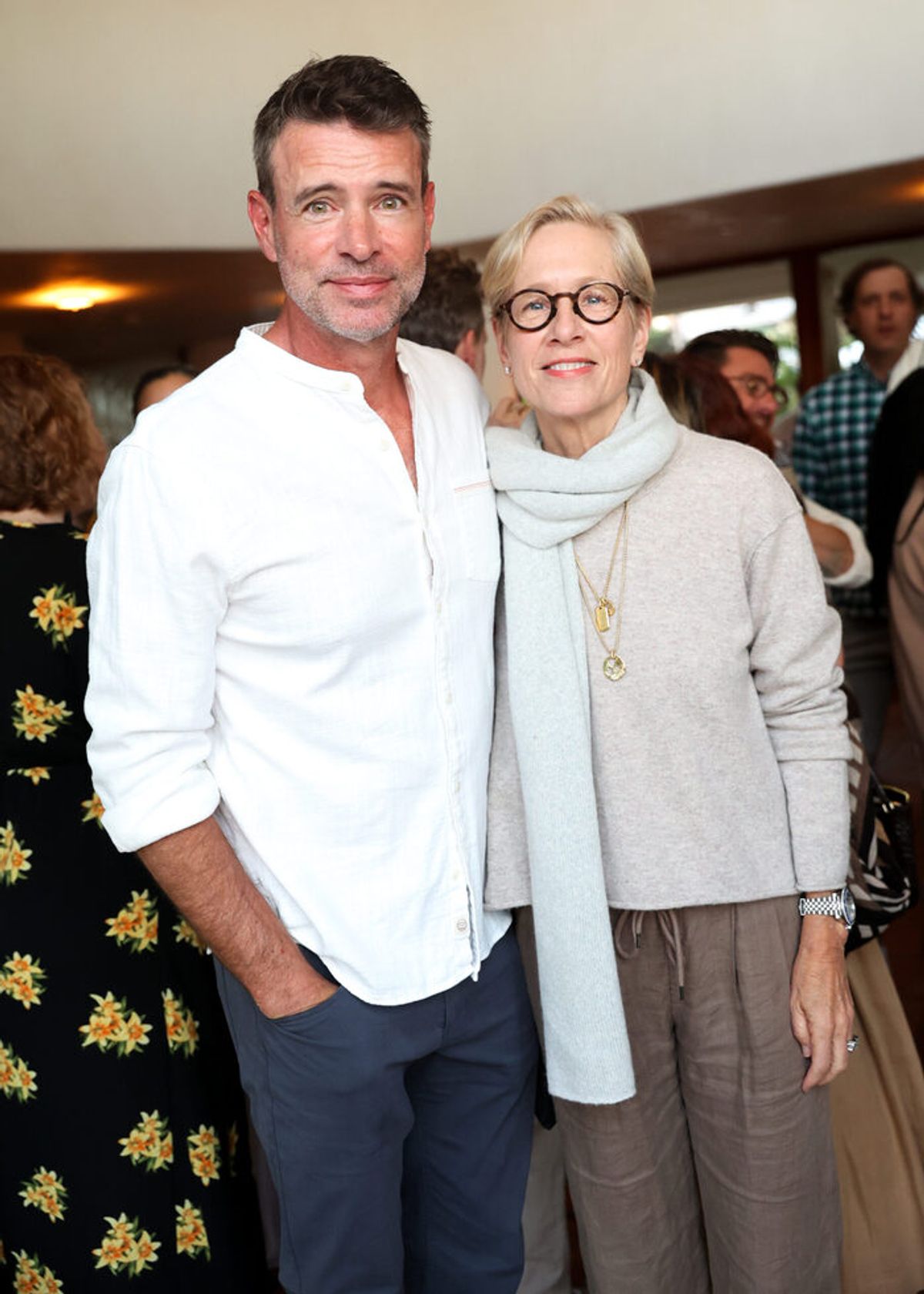 Scott Foley, Betsy Beers at 