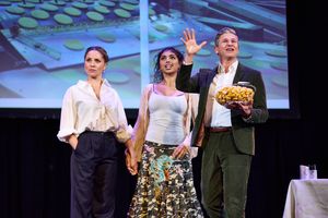 Margarita Levieva, Avantika, and David Burtka @ BroadwayWorld Margarita Levieva, Avantika, and David Burtka Photo