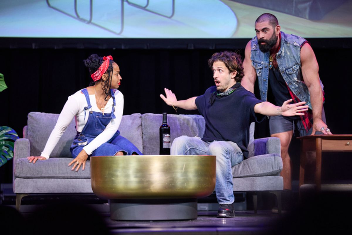 Morgan Siobhan Green, Henri Esteve, and Bret Azar at 