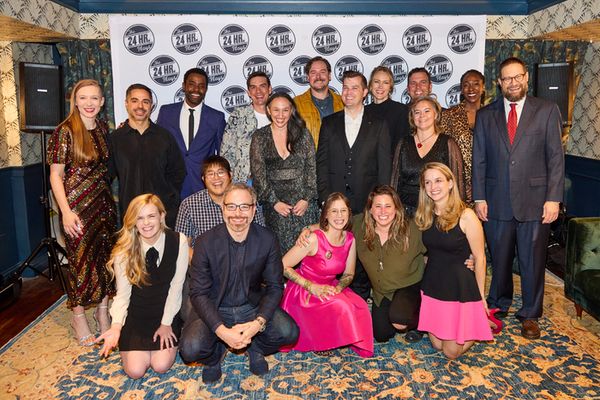 Honorees The 24 Hour Plays Nationals Class of 2007 with Mark Armstrong and Madelyn Pa Photo