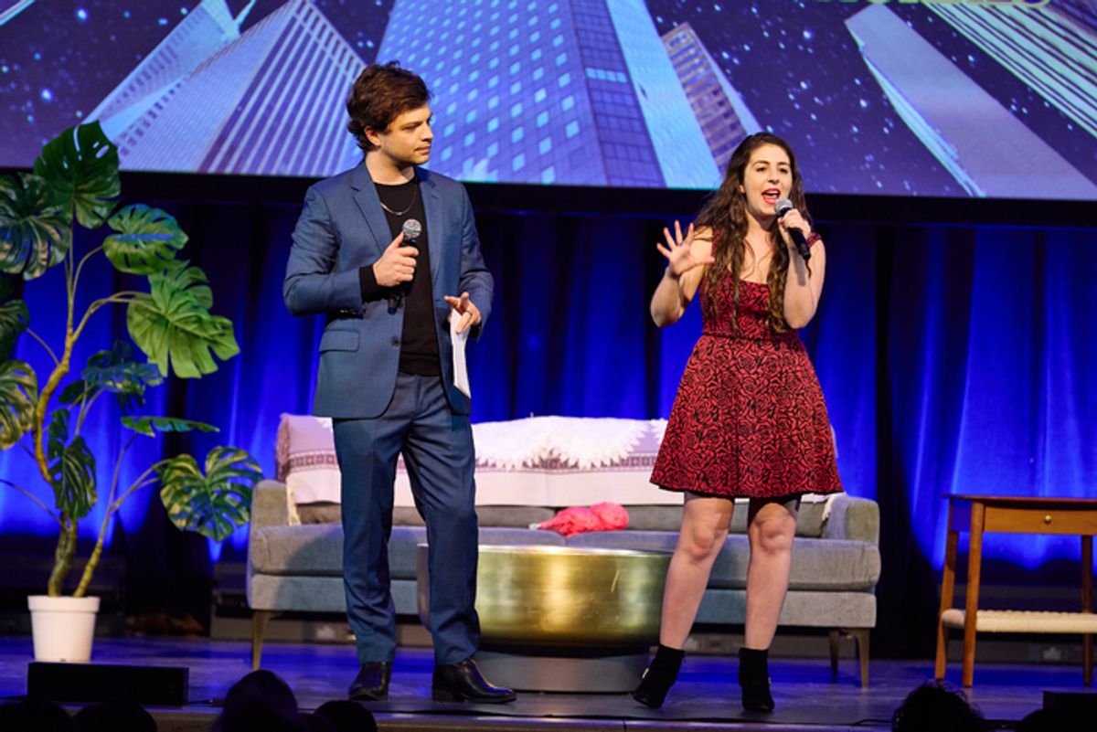 Jake Beckhard, Serena Berman at 