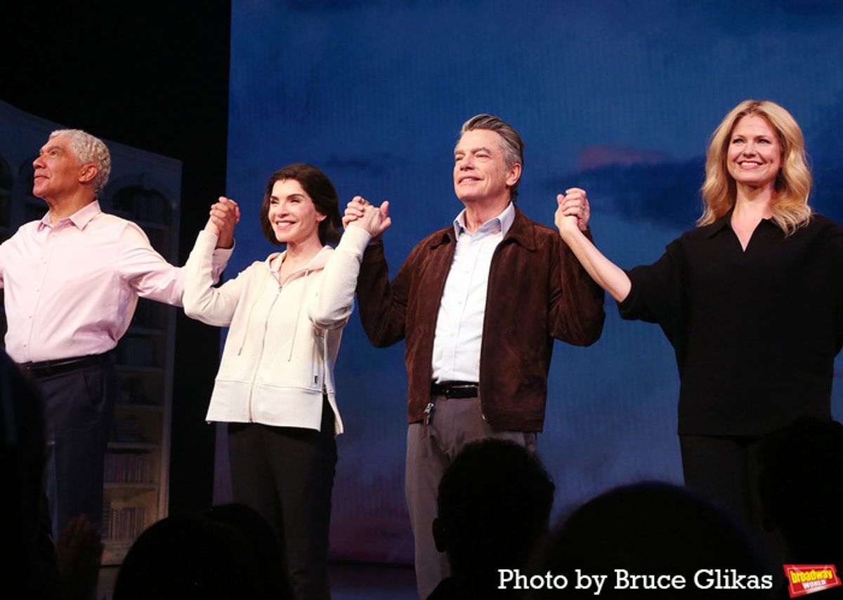 Peter Francis James, Julianna Margulies, Peter Gallagher and Kate MacCluggage at 