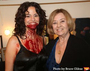 Mandy Gonzalez and her Mom Photo