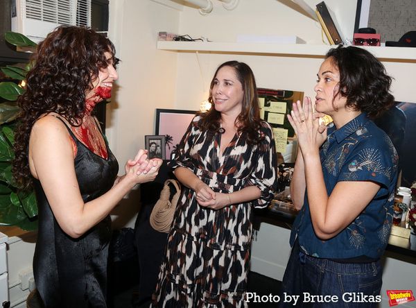 Mandy Gonzalez, Andrea Burns and K O  Photo