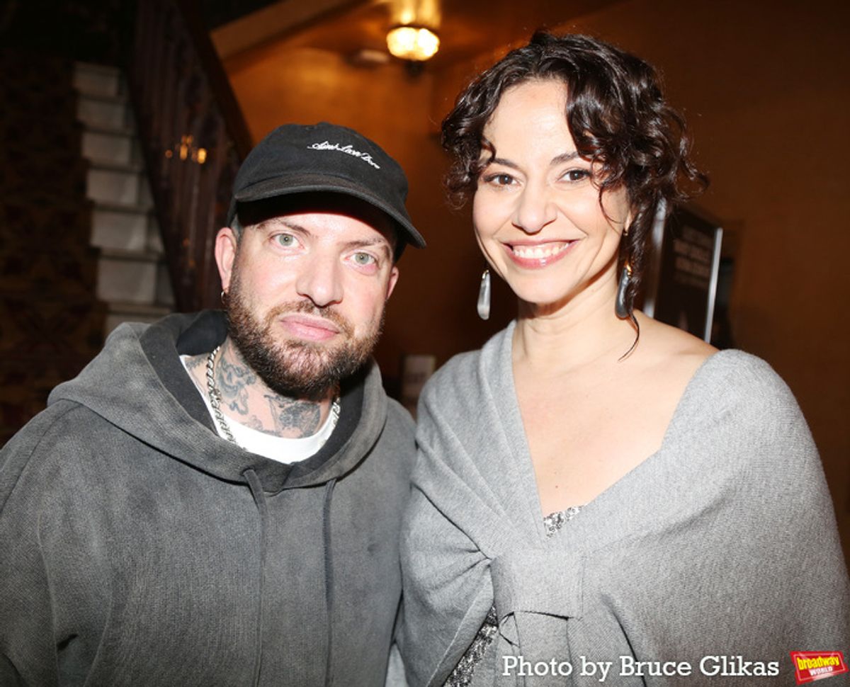 Director Jamie Lloyd and Mandy Gonzalez  at 