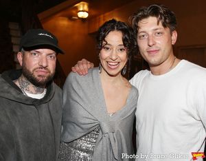 Director Jamie Lloyd, Mandy Gonzalez and Tom Francis @ BroadwayWorld Director Jamie Lloyd, Mandy Gonzalez and Tom Francis Photo