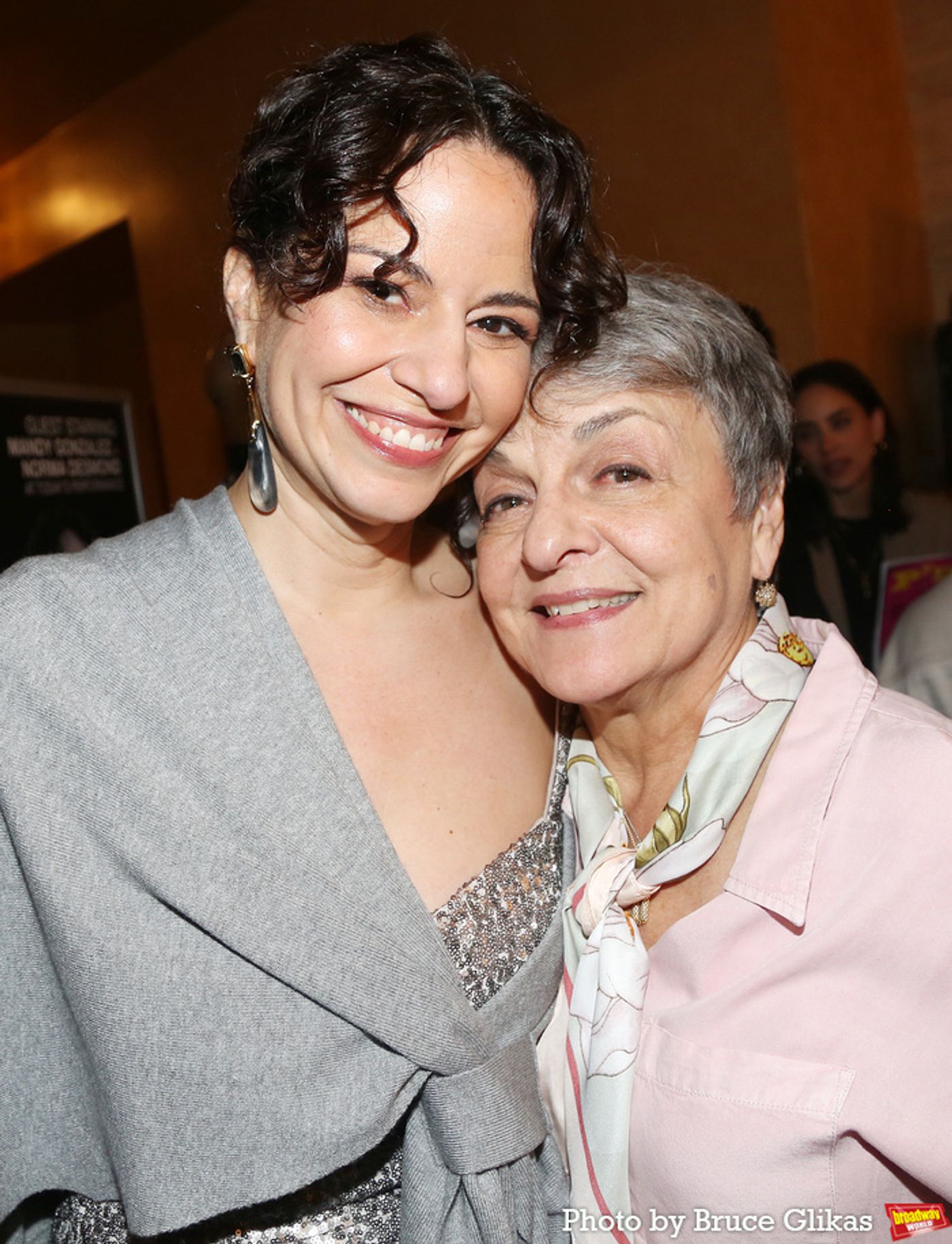 Photos: Mandy Gonzalez's Opening Night in SUNSET BOULEVARD Photos: Mandy Gonzalez's Opening Night in SUNSET BOULEVARD Image