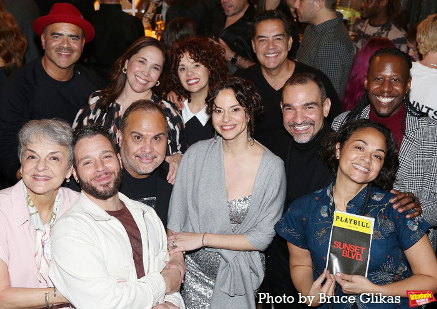 Photos: Mandy Gonzalez's Opening Night in SUNSET BOULEVARD Photos: Mandy Gonzalez's Opening Night in SUNSET BOULEVARD Image