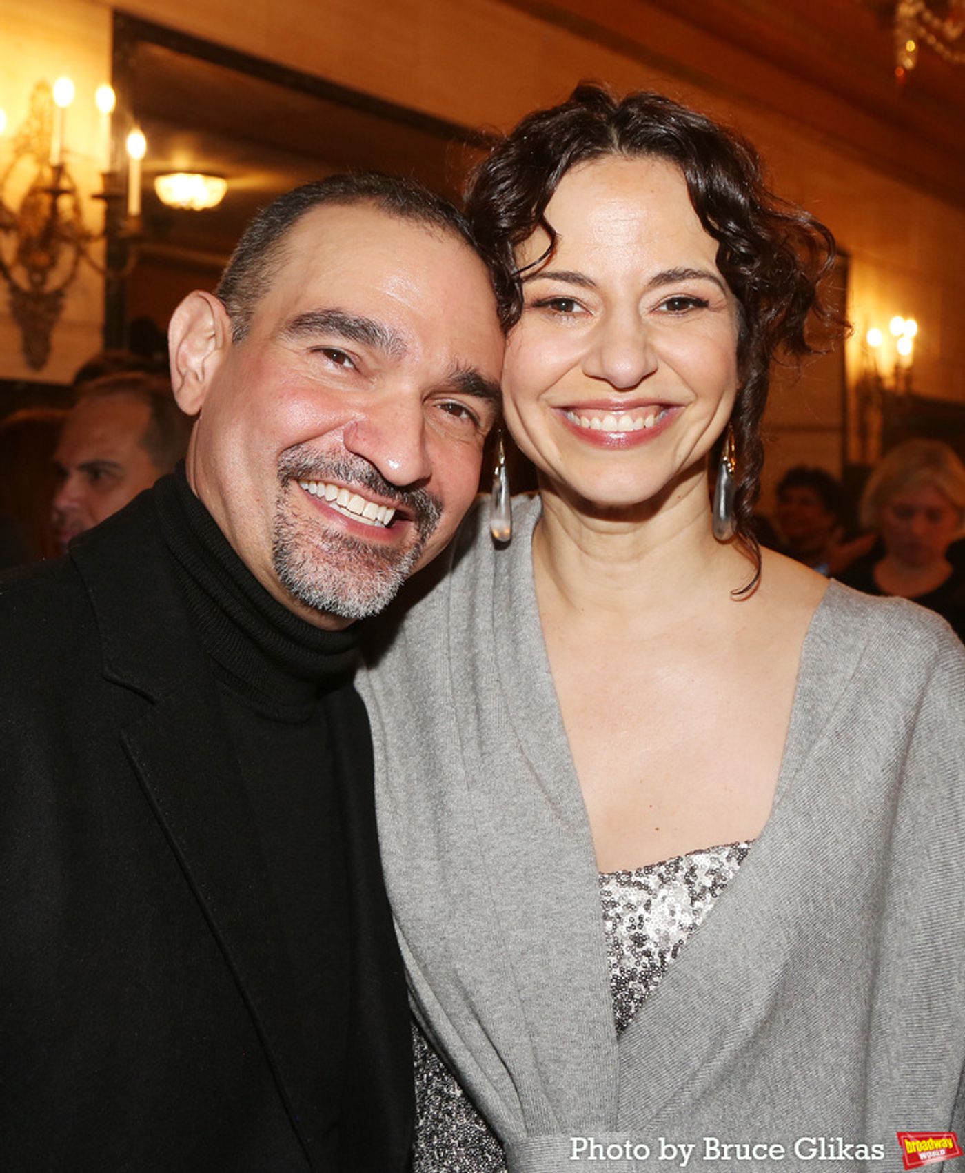 Photos: Mandy Gonzalez's Opening Night in SUNSET BOULEVARD Photos: Mandy Gonzalez's Opening Night in SUNSET BOULEVARD Image