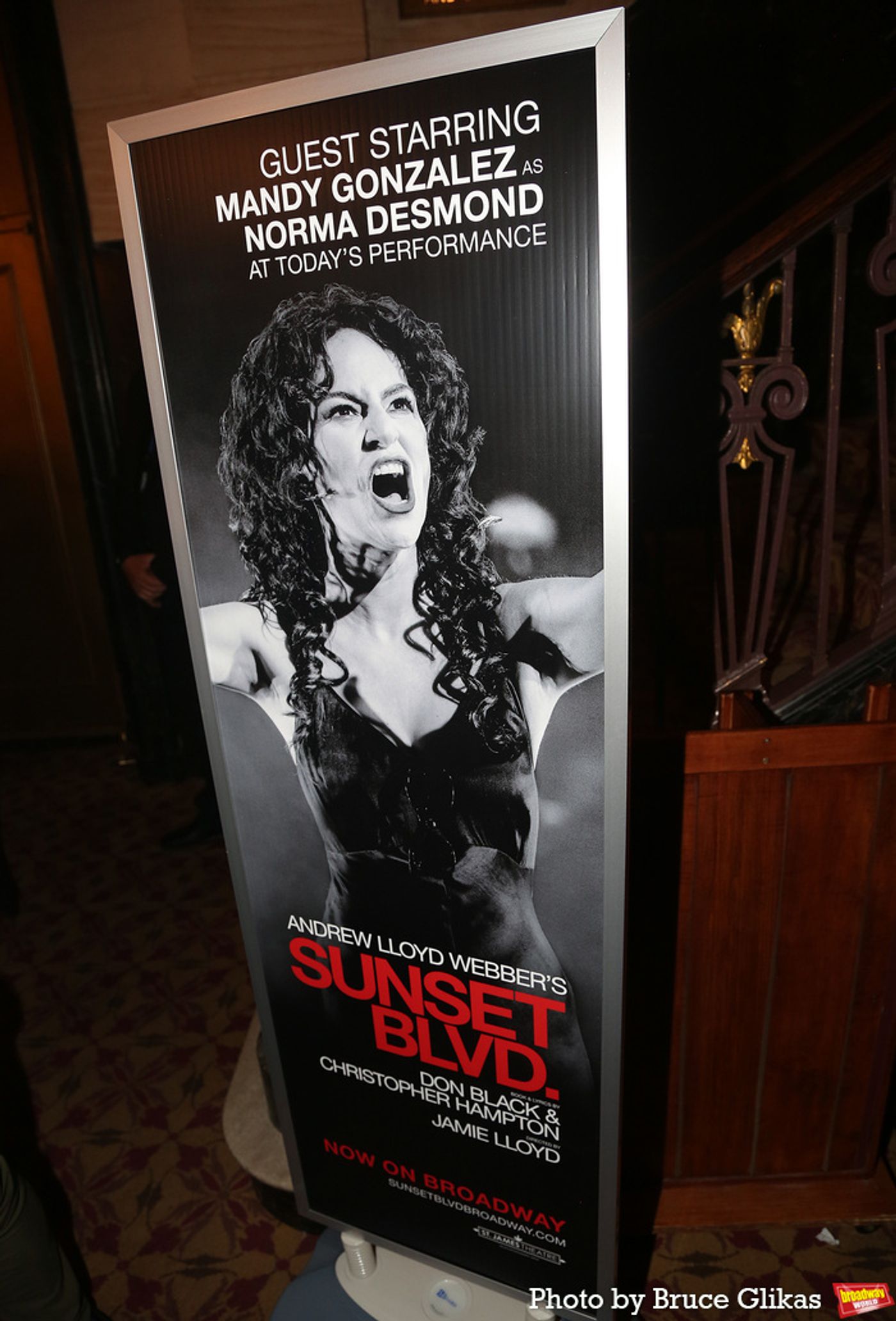 Photos: Mandy Gonzalez's Opening Night in SUNSET BOULEVARD Photos: Mandy Gonzalez's Opening Night in SUNSET BOULEVARD Image