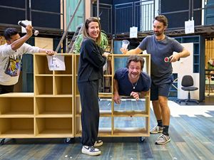 Eryck Brahmania, Ellen Kane, Justin Salinger and Georges Hann  Photo