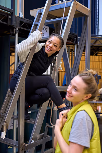 Xolisweh Ana Richards and Cordelia Braithwaite  Photo