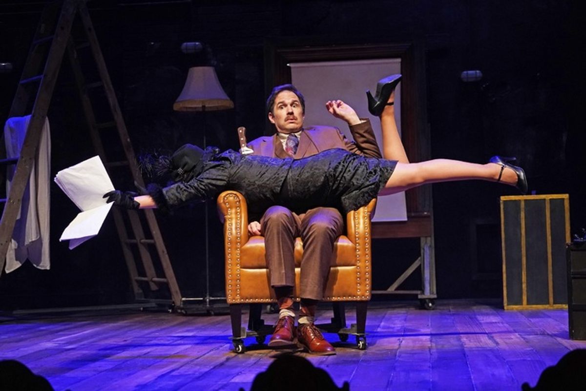 Sharone Sayegh and Joe Delafield  at 