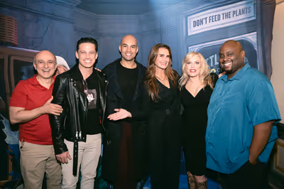 Sherie Rene Scott and Nicholas Christopher's Little Shop of Horrors Opening  Photo