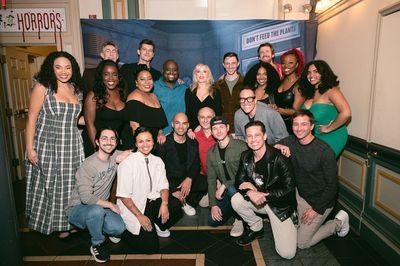 Sherie Rene Scott and Nicholas Christopher's Little Shop of Horrors Opening  Photo