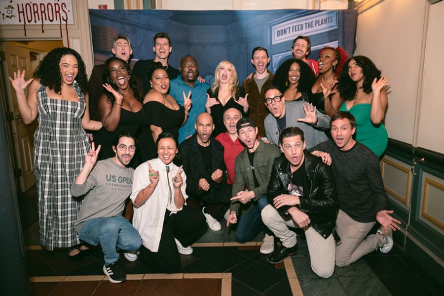 Photos: Sherie Rene Scott & Nicholas Christopher's LITTLE SHOP OF HORRORS Opening Night  Image