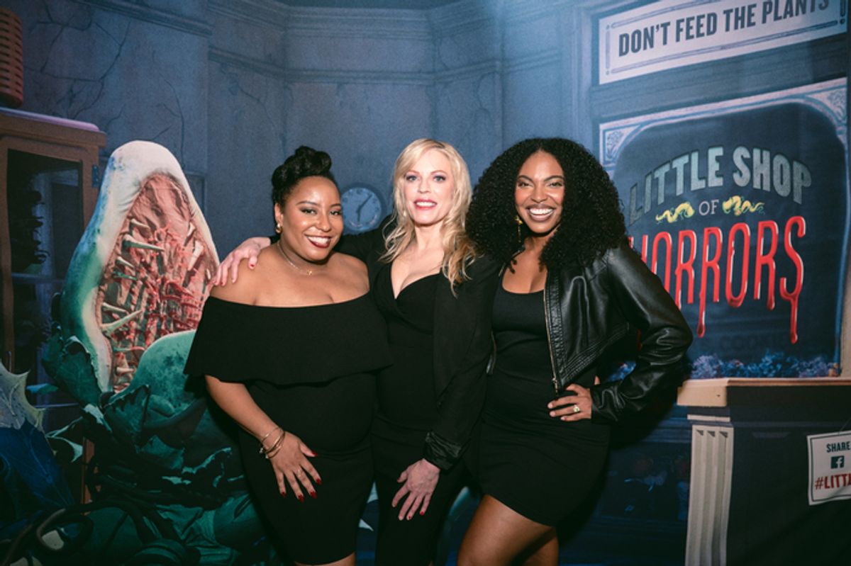 Sherie Rene Scott and Nicholas Christopher's Little Shop of Horrors Opening  at 