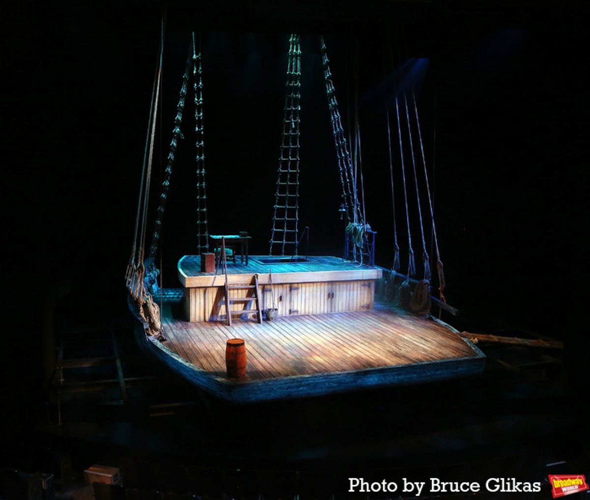 'Swept Away' Set Design by Rachel Hauck  at 