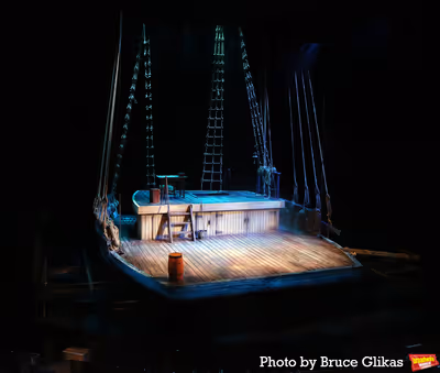 "Swept Away" Set Design by Rachel Hauck  Photo