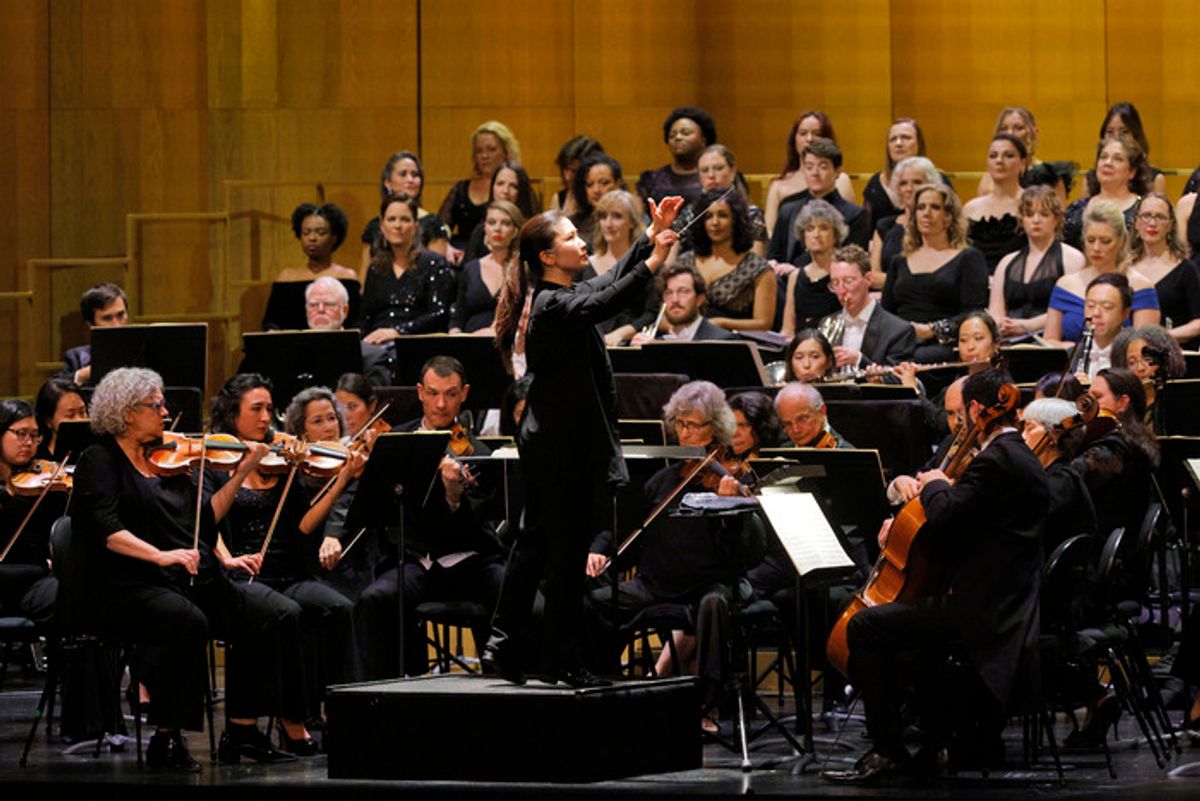 Eun Sun Kim and the San Francisco Opera Orchestra and Chorus at 