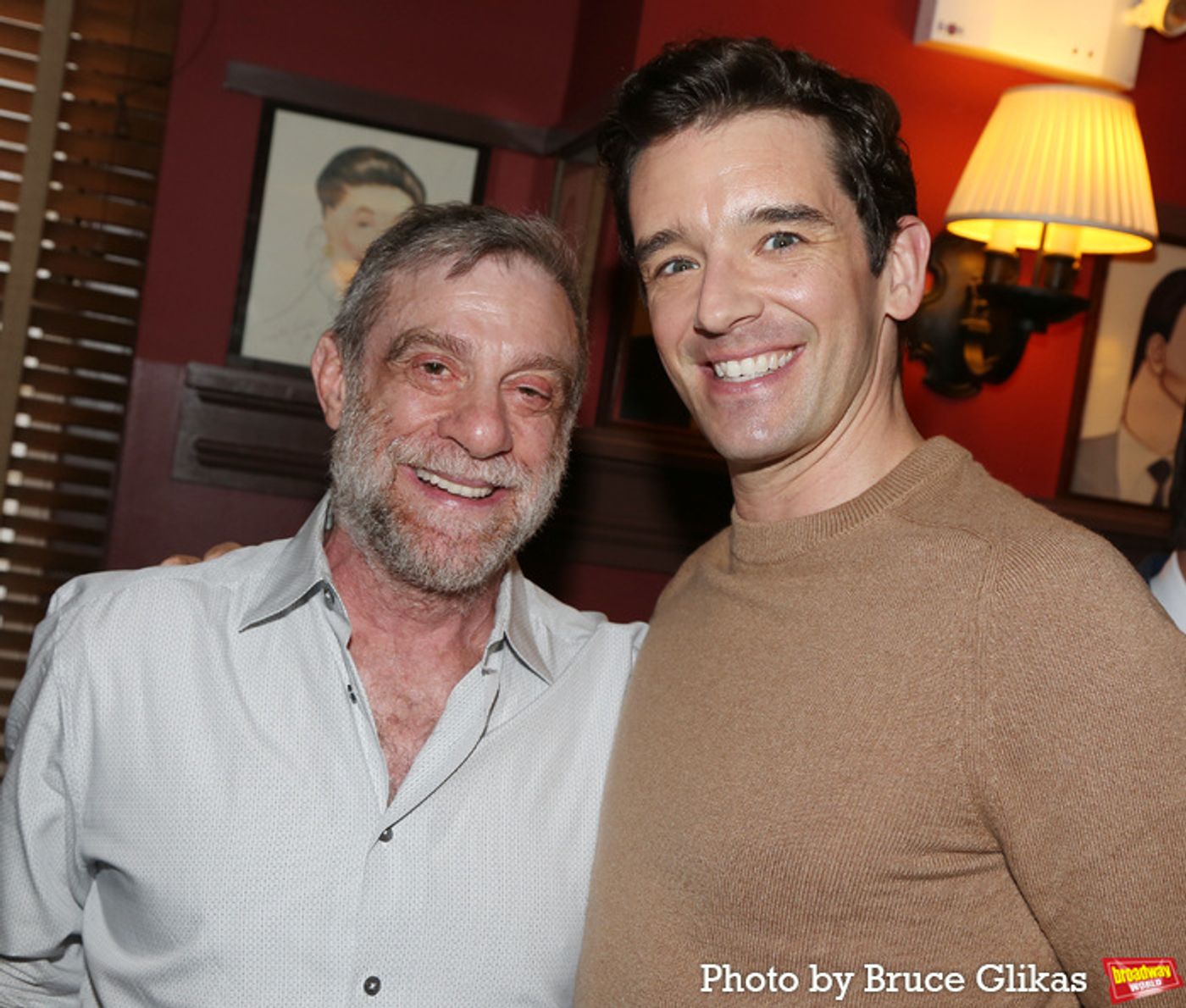 Photos: Michael Urie Unveils Sardi's Caricature Photos: Michael Urie Unveils Sardi's Caricature Image
