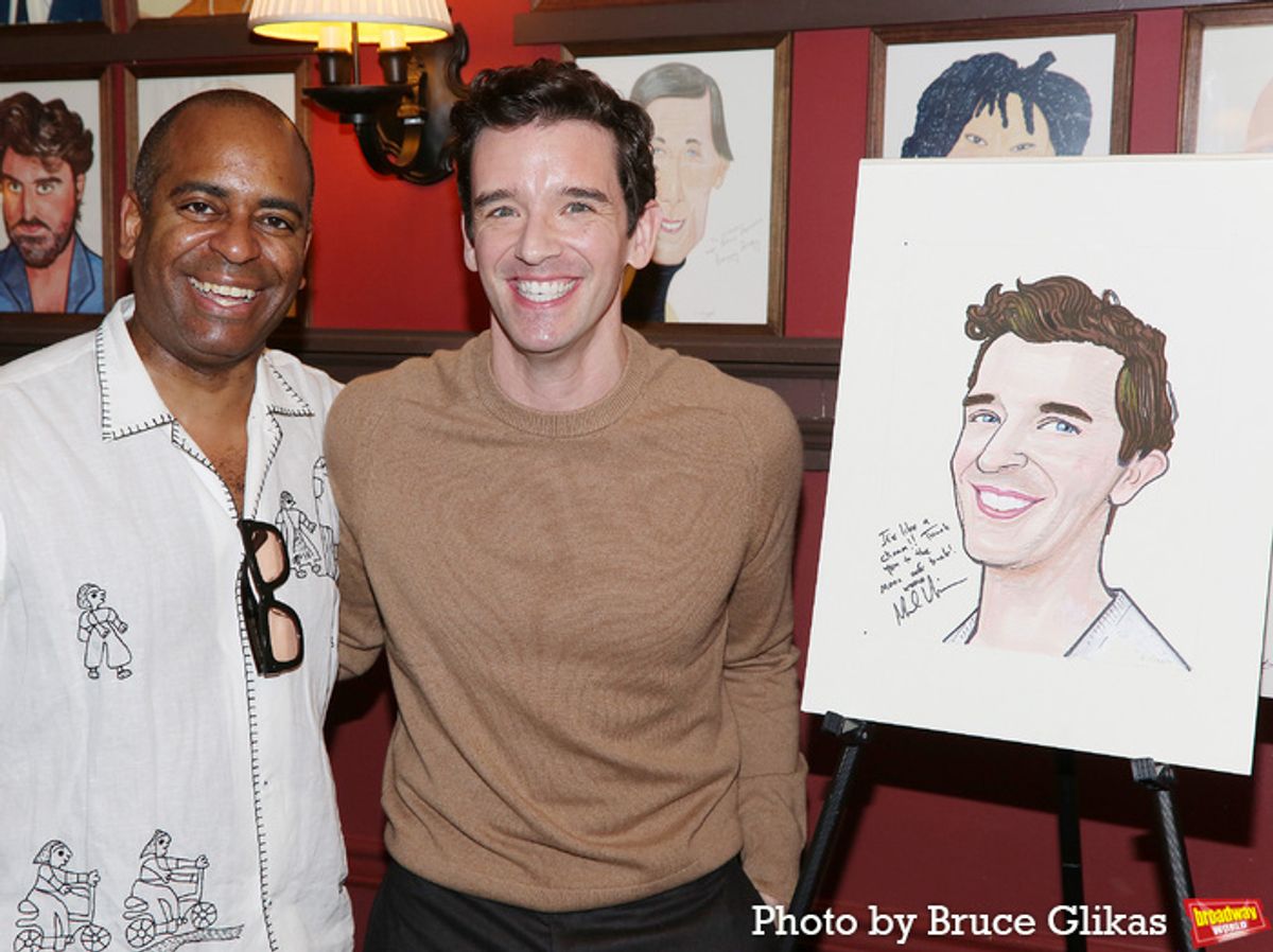 Daniel Breaker and Michael Urie at 