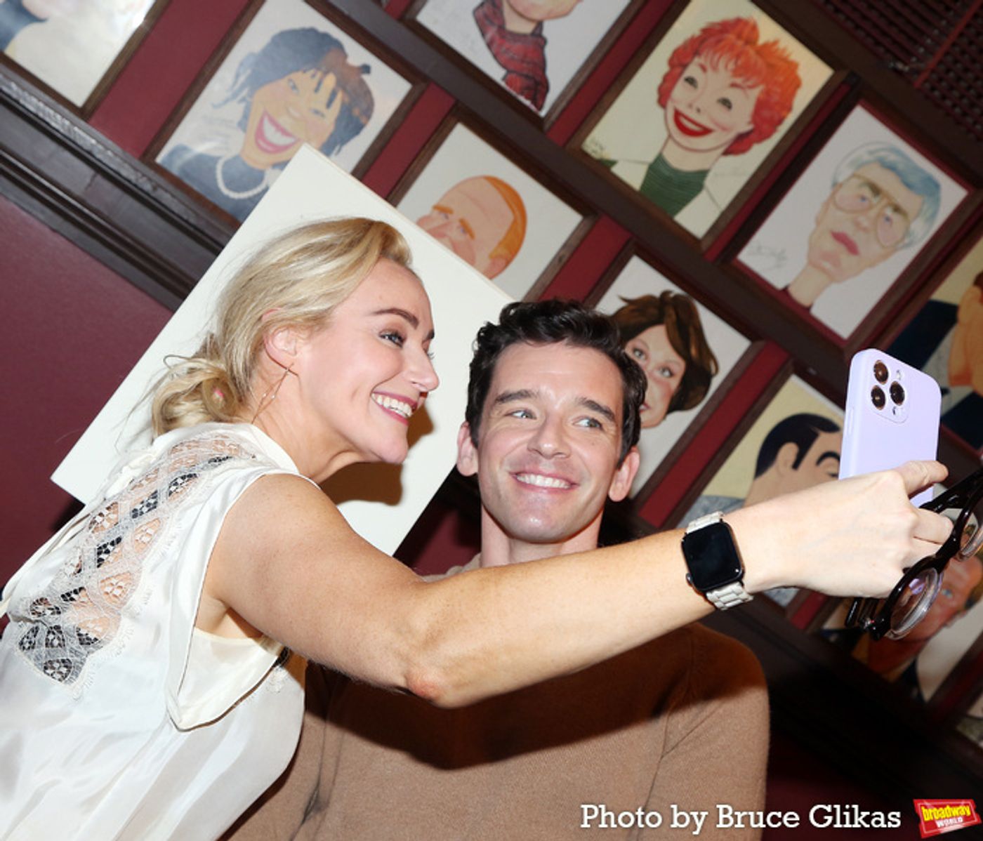 Photos: Michael Urie Unveils Sardi's Caricature  Image
