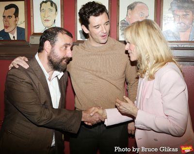 David Krumholtz, Michael Urie and Judith Light Photo