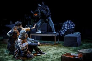 Ryan Patrick Kearney, Russell Saylor, Maya B. Fullard, and Britt Dorazio in THE HOBBI Photo