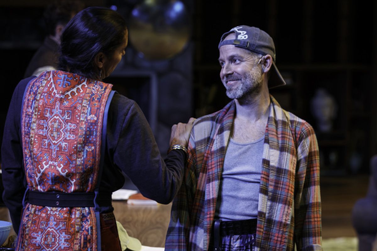 Shammen McCune and Russell Saylor in THE HOBBIT at Pittsburgh Public Theater. Photo by Maranie R. Staab at 