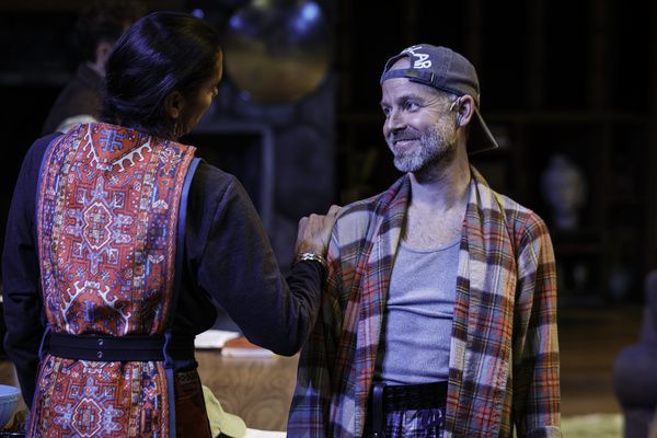 Shammen McCune and Russell Saylor in THE HOBBIT at Pittsburgh Public Theater. Photo b Photo