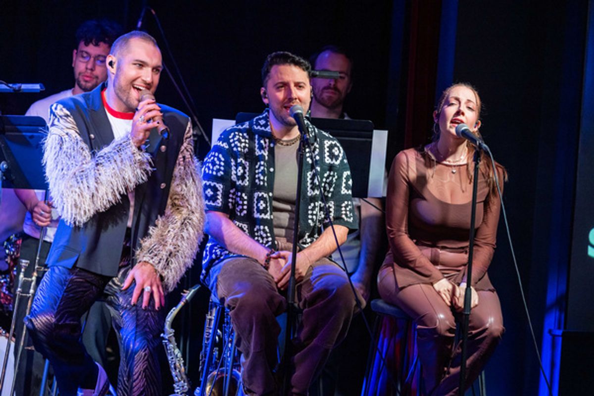 Serge Clivio, Michael Mahady, Alexa Lebersfeld at 