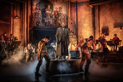 Trevor Dion Nicholas and cast Photo