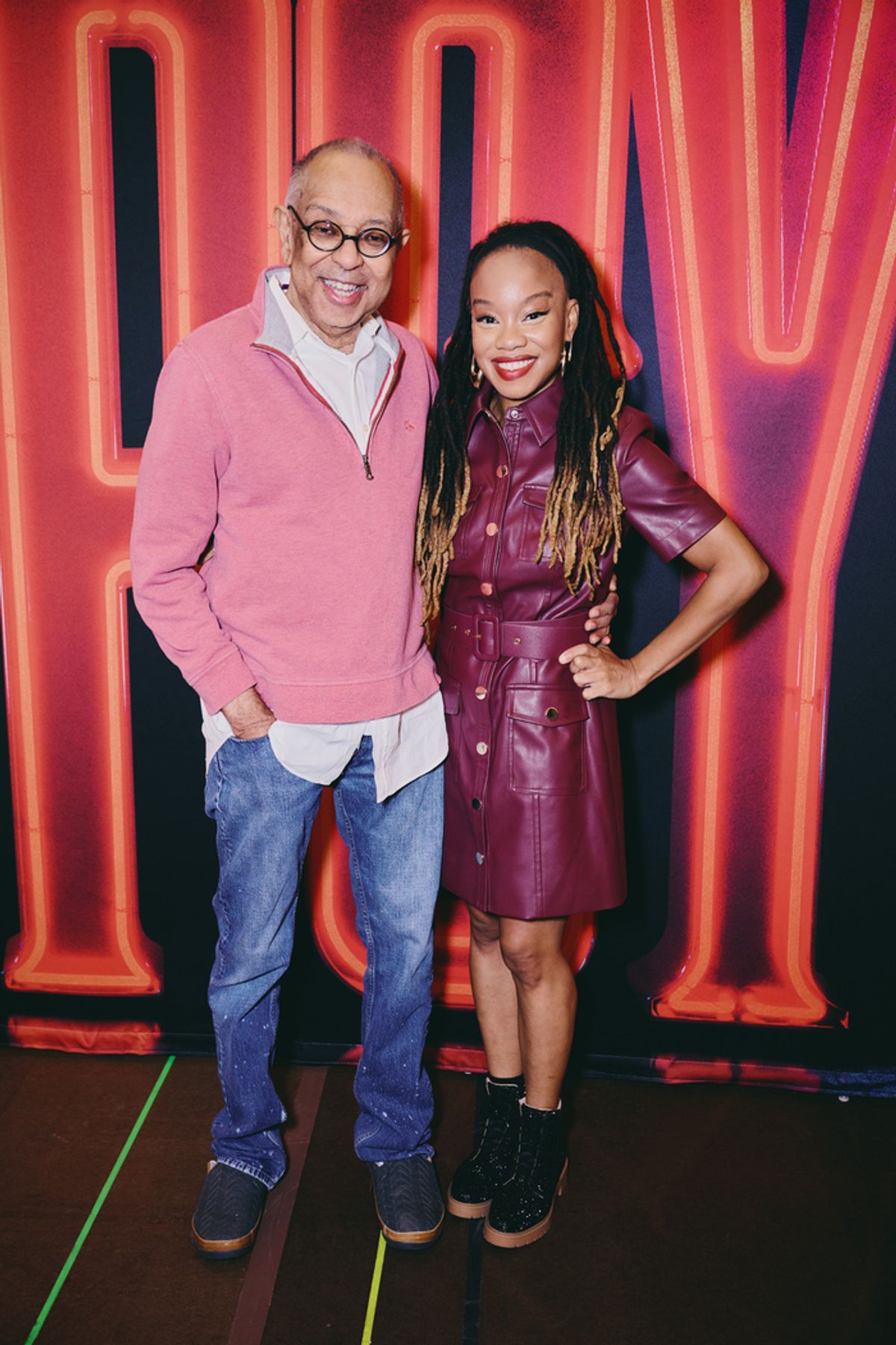 George C. Wolfe and Camille A. Brown at 